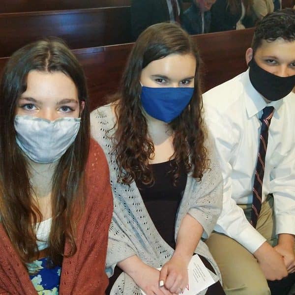 Confirmation for Davidsonville parish has faithful seeing double – and triple