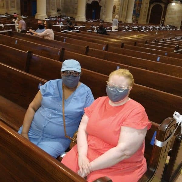 Baltimore Archdiocese’s Irvington parish offers serene setting for COVID-19 vaccination clinic