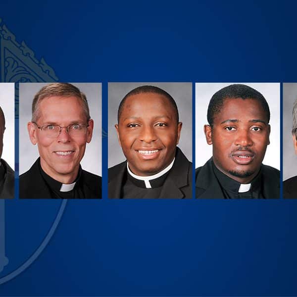 Five continue path to priesthood