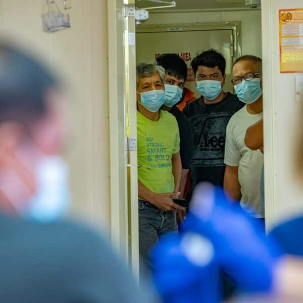 Seafarers receive COVID vaccine while in Baltimore ports