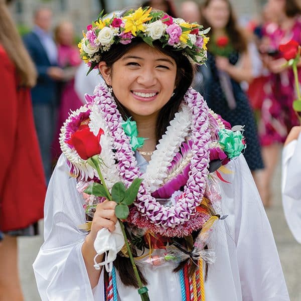 Emotion unmasked for commencements