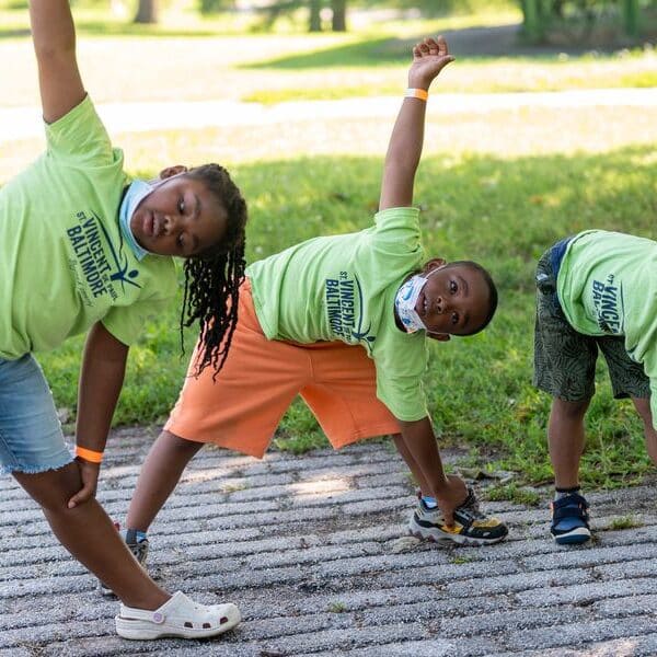 Camp St. Vincent’s children return to fresh air, open spaces of Patterson Park