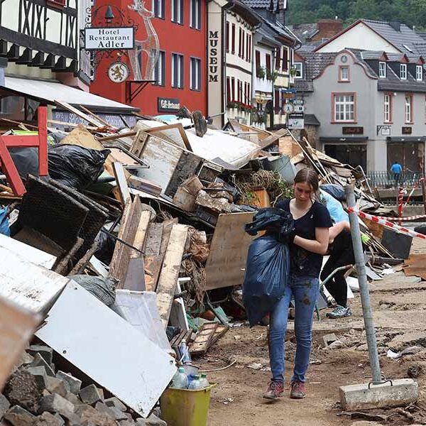 German churches pray, provide aid as European flooding death toll climbs