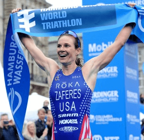 Zaferes intends to kick home strong in Olympic triathlon