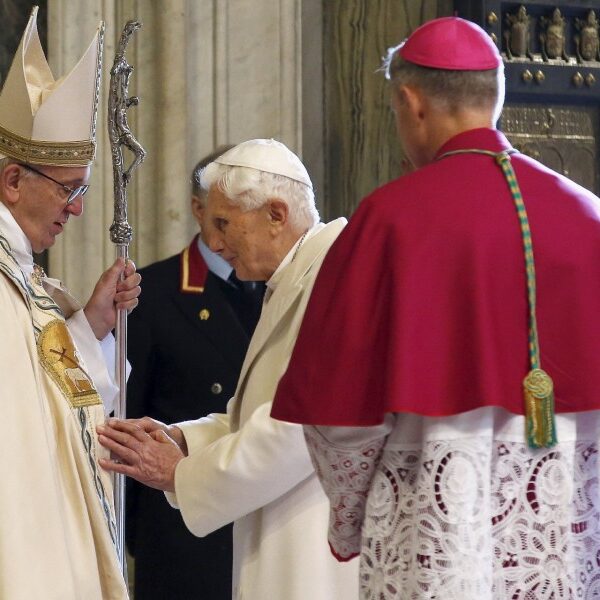 Pope Francis says Benedict rightly warned against not respecting life