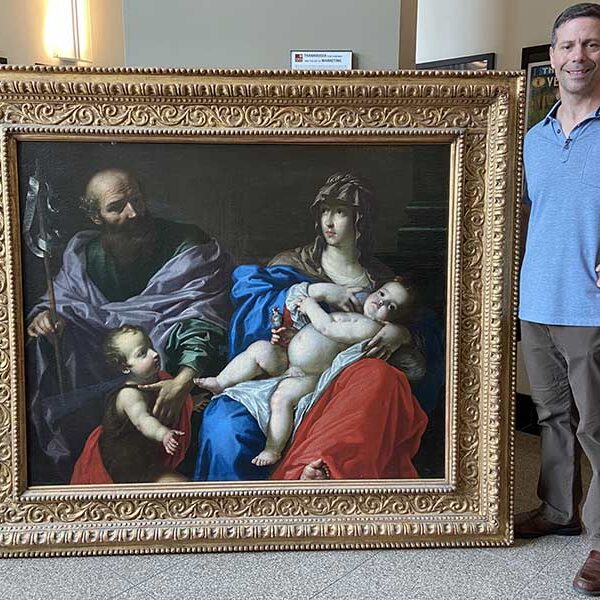 Identification of painting as 17th-century masterwork brings joy to parish