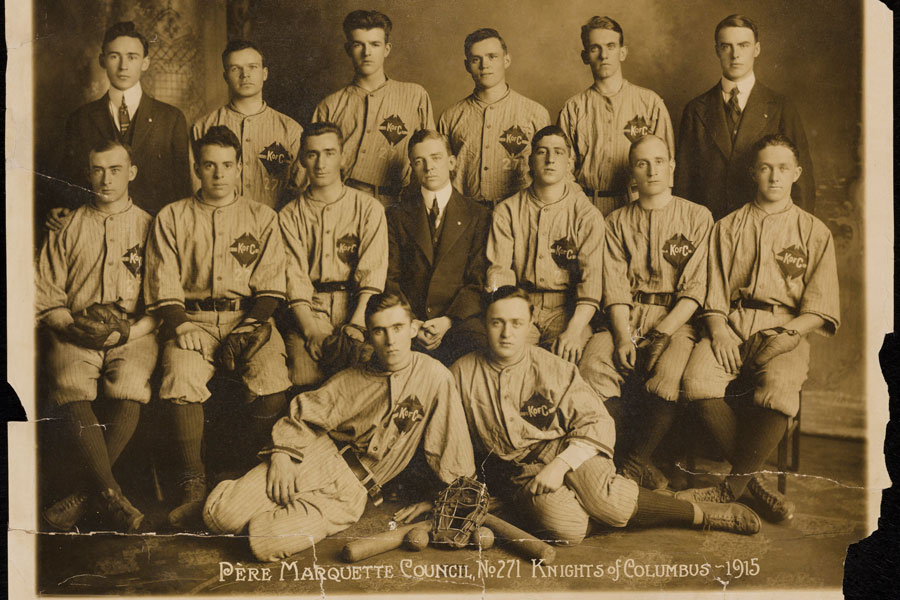 Online baseball exhibit pays homage to Blessed McGivney's love of the ...