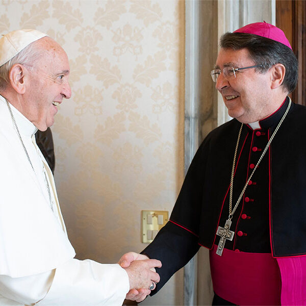 U.S. nuncio says he’ll stay, helps prepare for synod, Biden-pope meeting