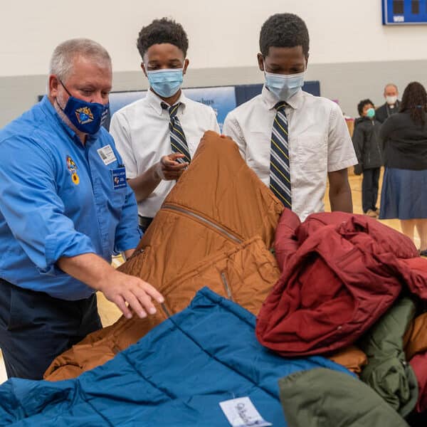 Knights of Columbus put ‘faith into action’ with new winter coats for children