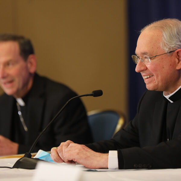 In-person meeting finds bishops more reflective on meaning of Eucharist