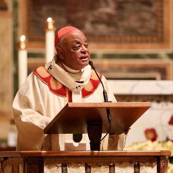 Cardinal Gregory, who tested positive for COVID-19, remains asymptomatic