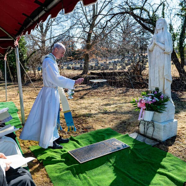 Dominican sisters’ remains relocated to New Cathedral Cemetery