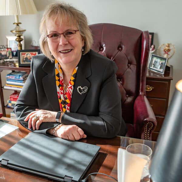 Maryland assistant secretary of state Kathy Smith reaches out in parish and beyond