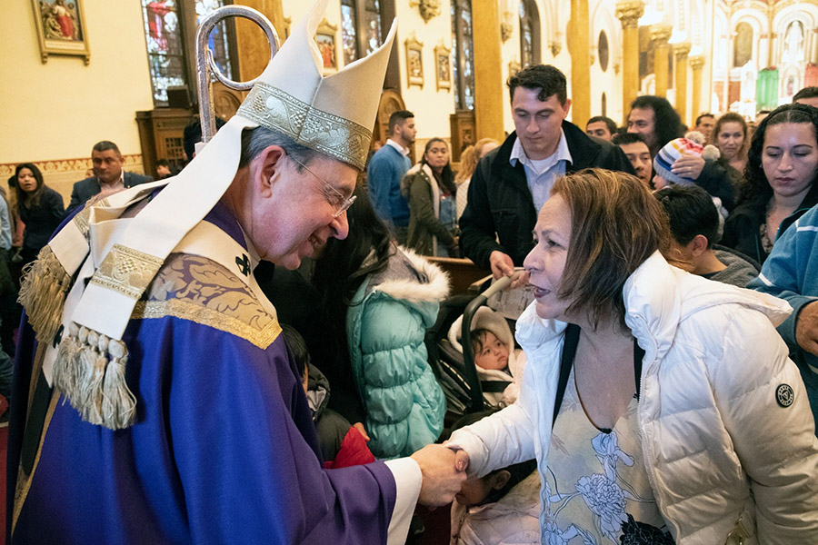 Archbishop welcomes Hispanic Catholics as his own