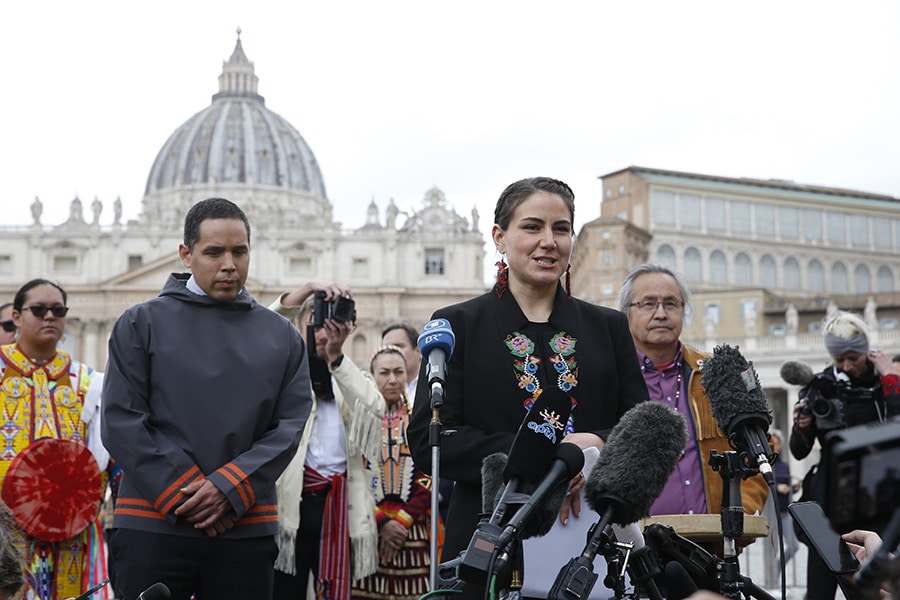 Pope apologizes for treatment of Indigenous in Canada, promises to ...