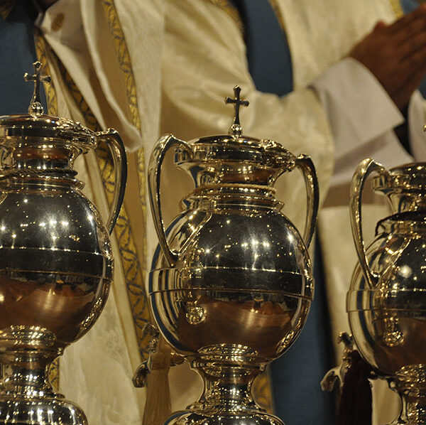 For Catholics, first in-person chrism Mass in two years is like a reunion