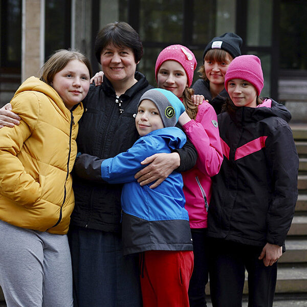 Polish convent finds new joy — and noise — welcoming Ukrainian orphans