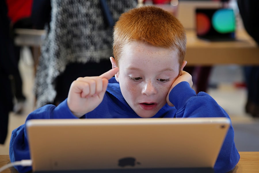 Report: Kids’ time spent on screen soars during the pandemic