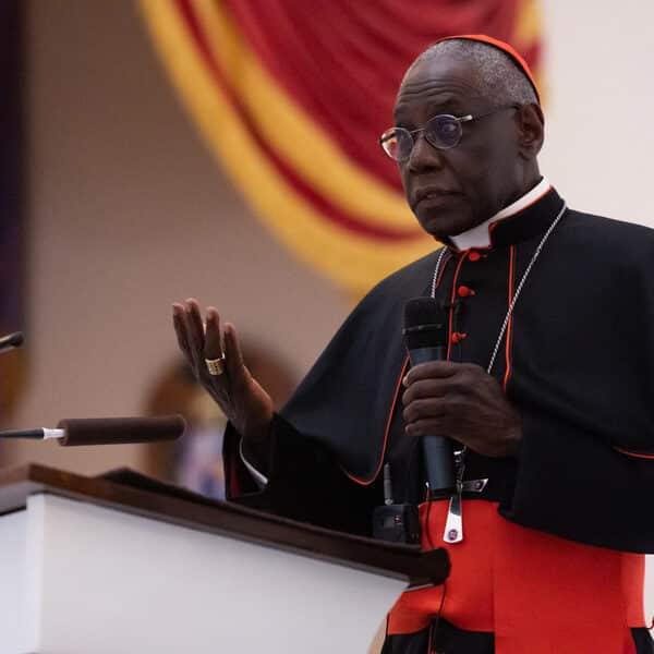 At Baltimore Basilica, Cardinal Sarah says holiness is possible