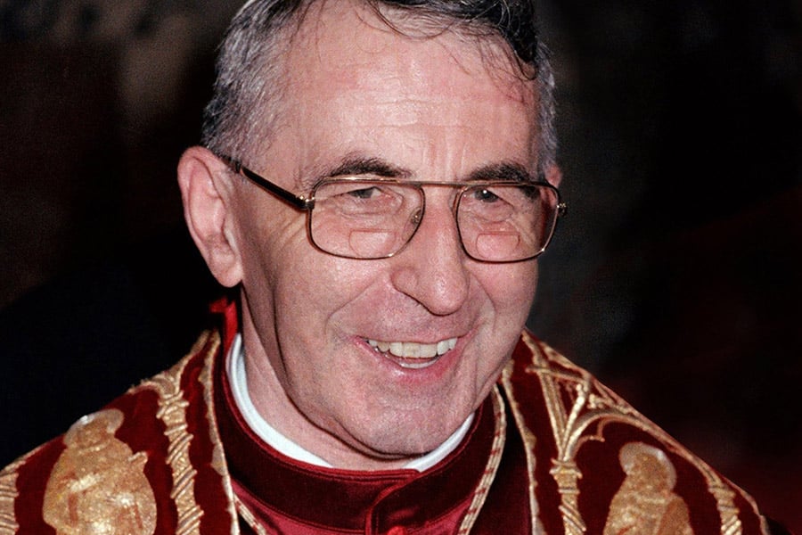Pope John Paul I's teaching echoed 'faith of the apostles,' pope says