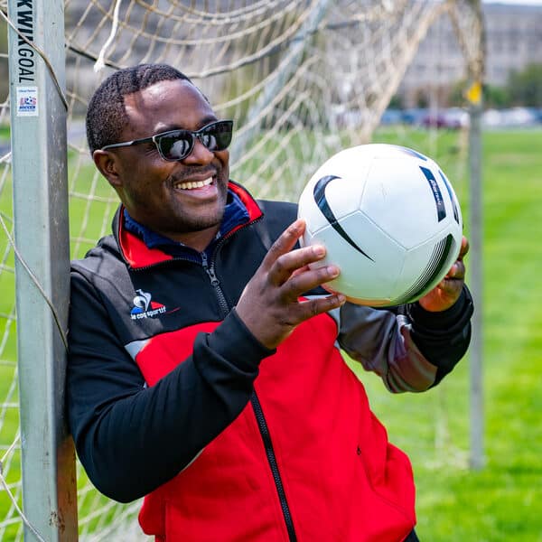 Deacon Maurice Sunde Afor keeps prayer an essential part of his faith