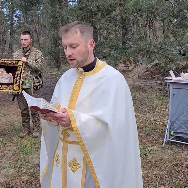 The spiritual and the human: Chaplains help Ukrainian soldiers with both