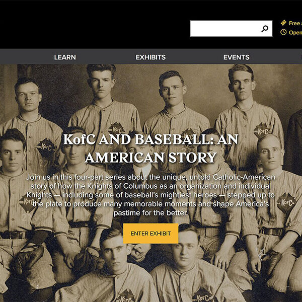 Online exhibit shows links between Knights of Columbus and baseball