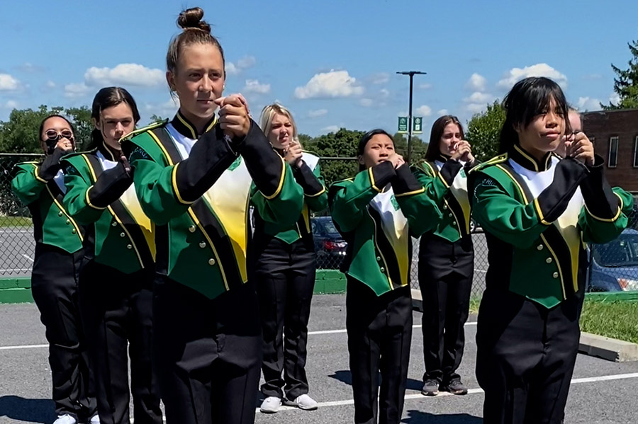 Catholic High launches all-girls marching band