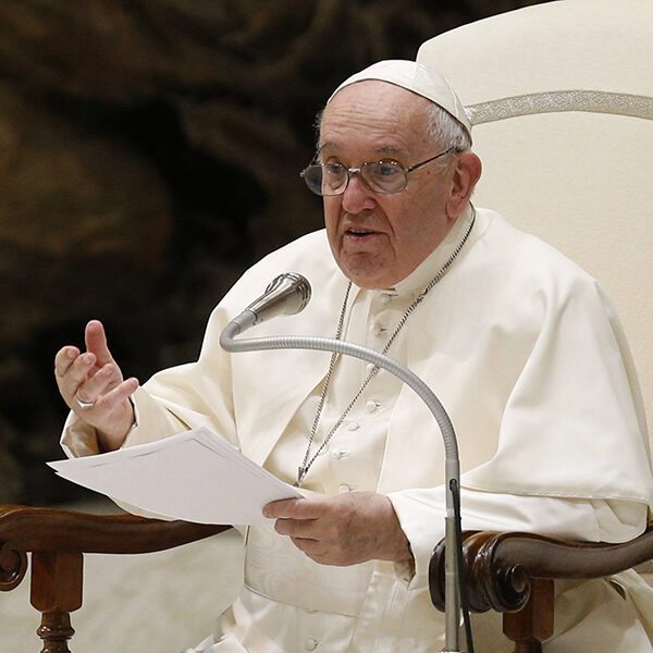 The elderly can unite all generations, save humanity, pope says