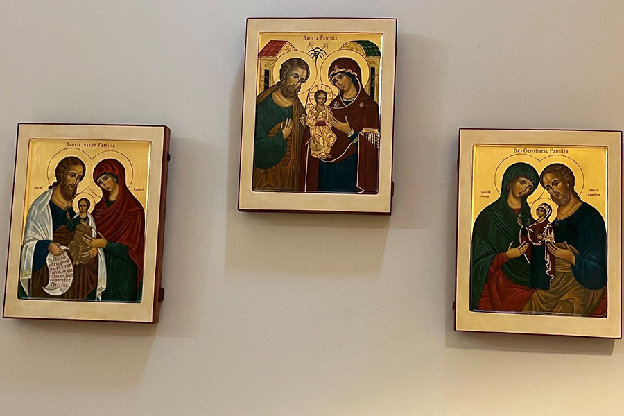 New triptych icon has origins in Archdiocese of Baltimore