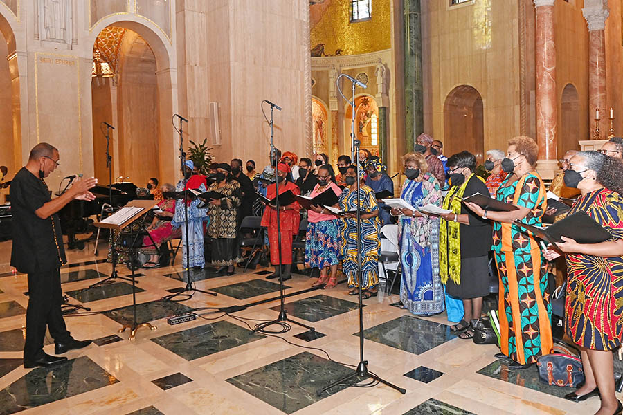 Pilgrims mark anniversary of national shrine’s Our Mother of Africa Chapel