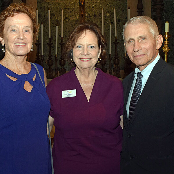 Catholic group honors Fauci, wife for their life’s work in health care