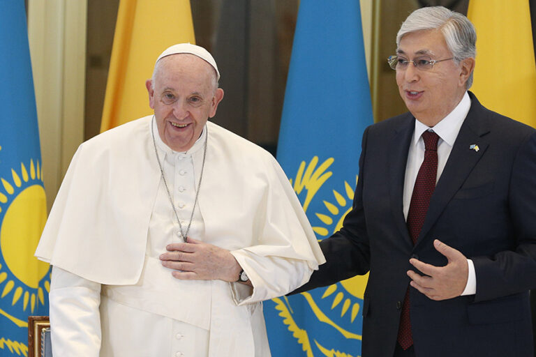 Arriving in Kazakhstan, pope makes case for peace - Catholic Review