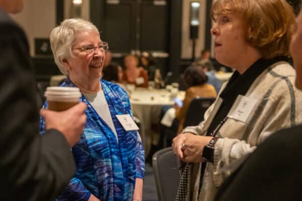 Mercy Sister Helen Amos, executive chairwoman of the board of trustees at Mercy Medical Center in Baltimore