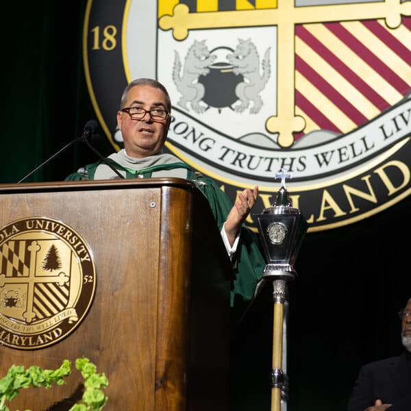 Terrence Sawyer installed as Loyola University Maryland’s 25th president