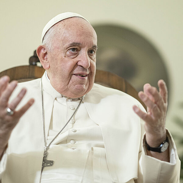 With America magazine pope talks about church division, women, abortion
