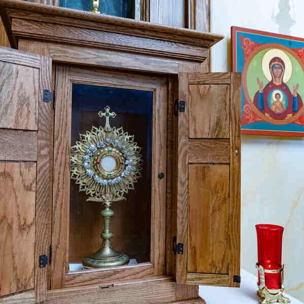 Adoration chapel opens in Charles Village