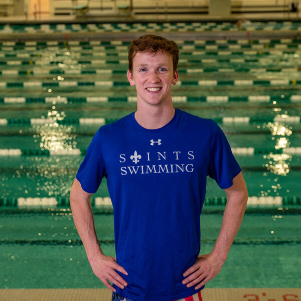St. Mary’s High School swimmer breaks record held by Michael Phelps