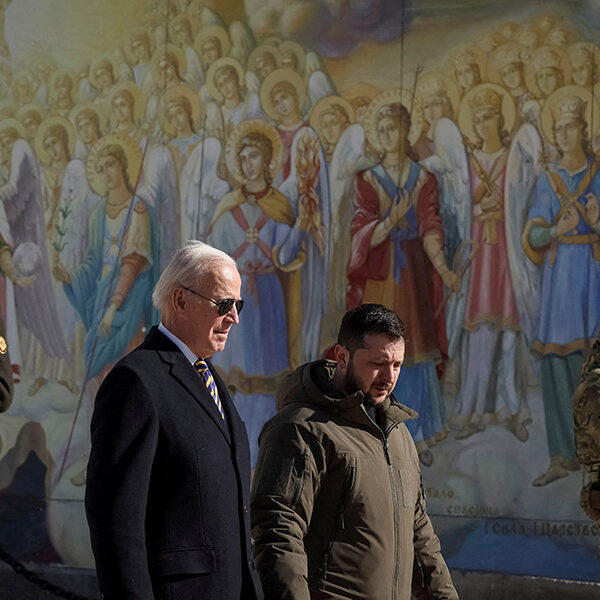 Ukrainian Catholics hail Biden’s surprise visit to Kyiv for bravery, ‘amazing boost of hope’