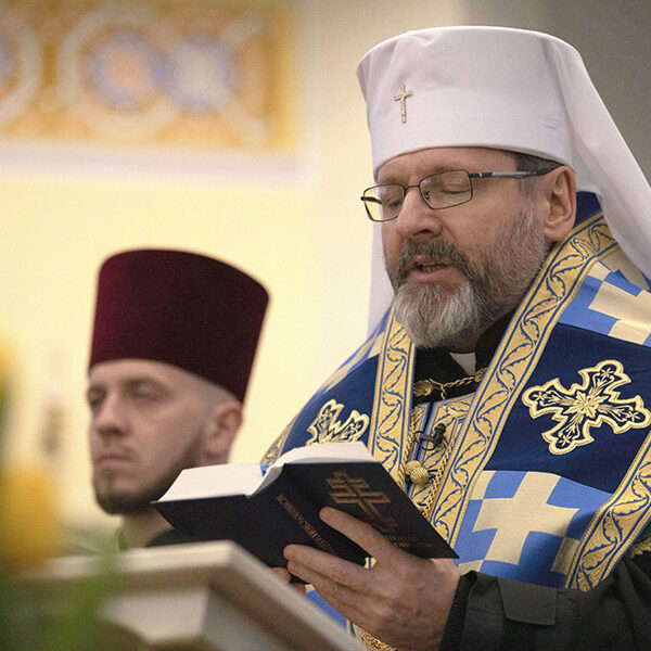 ‘We cannot defend ourselves without arms,’ Ukrainian archbishop says in a Catholic panel