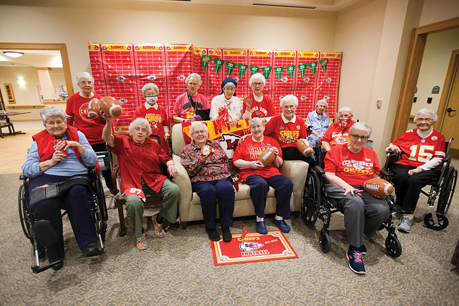 St. Francis sisters are among the Eagles fans bringing faith to the field  for the Super Bowl