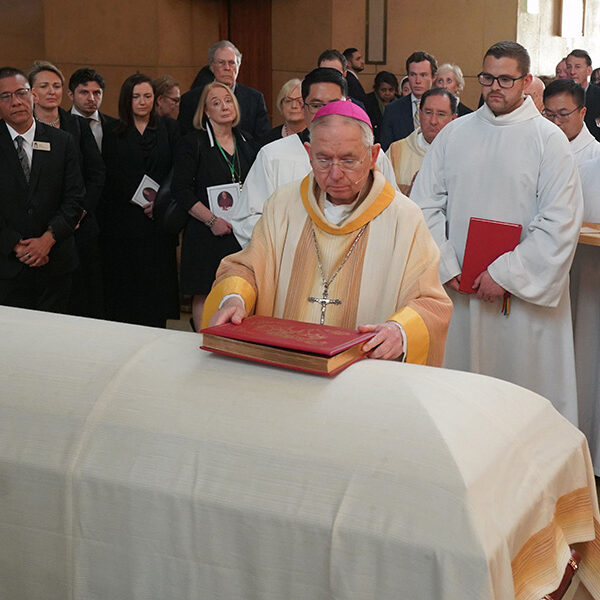 Thousands gather at funeral Mass for LA’s Bishop O’Connell, recalled as ‘soul friend’ to all
