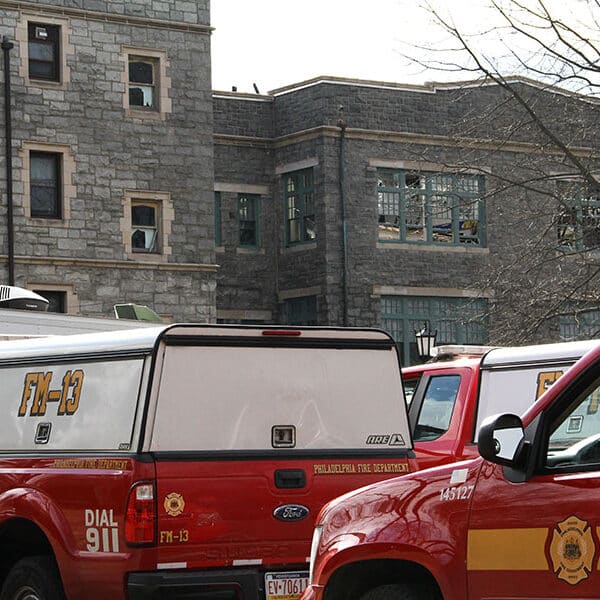 Fire guts historic Catholic school in parish connected to St. John Neumann