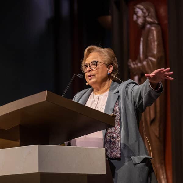 Theologian emphasizes empathy at Catholic Charities symposium