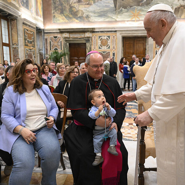 Pope asks mentally disabled, caretakers to be missionaries of God’s love