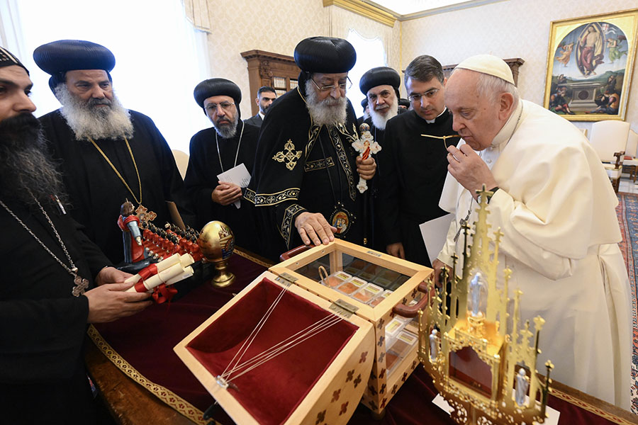 United in prayer Pope adds Coptic Orthodox martyrs to Catholic