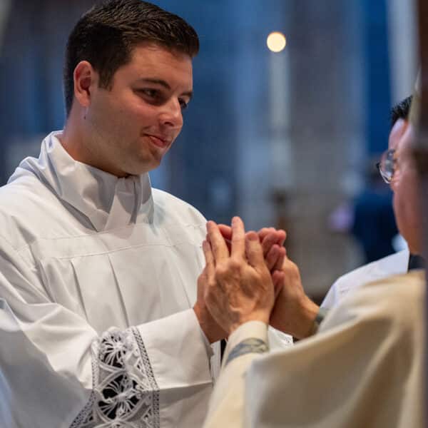 Deacon Daniel Acquard finds what was missing while setting sail for priesthood