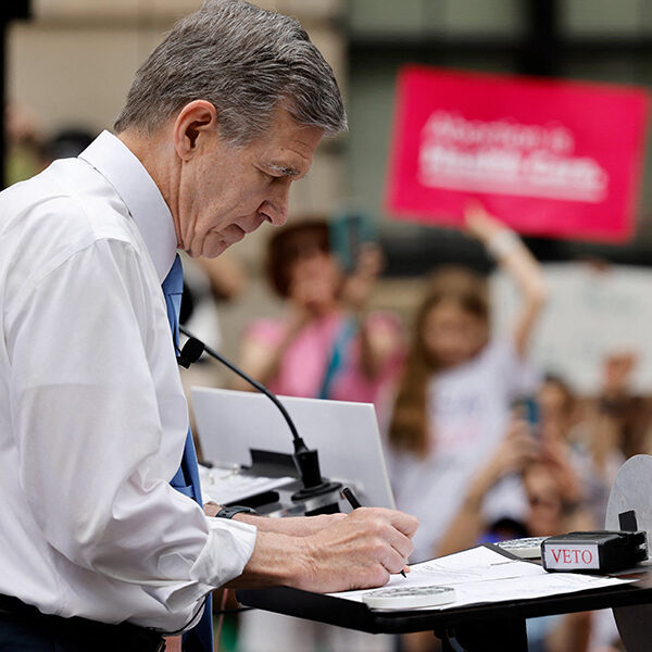 N.C. governor vetoes 12-week abortion ban, puts pressure on  Legislature poised to override him