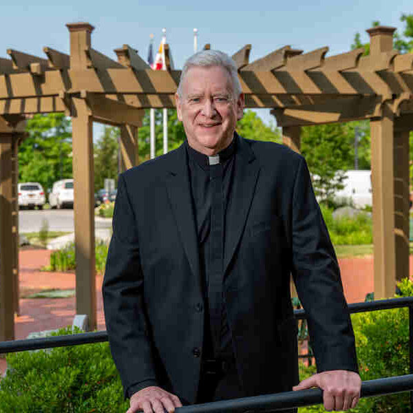 Father Lawrence Johnson said he received as much as he gave as administrator at Stella Maris