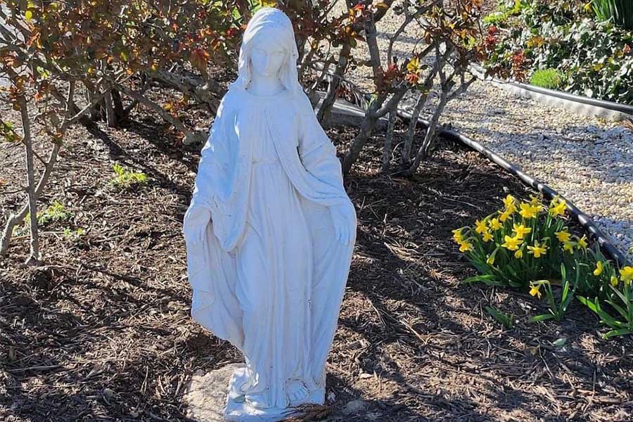 'Our Mary is back' Police find stolen statue, return her safely to